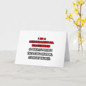 機おもしろい械技師……全くあり得ない カード (黄色い花)