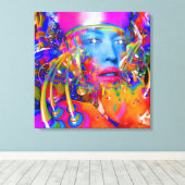 機オーガニック械 キャンバスプリント (インサイチュ (ウッドフロア))