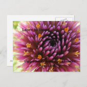 、機会いつか聞くために…学んで下さい ポストカード (正面/裏面)