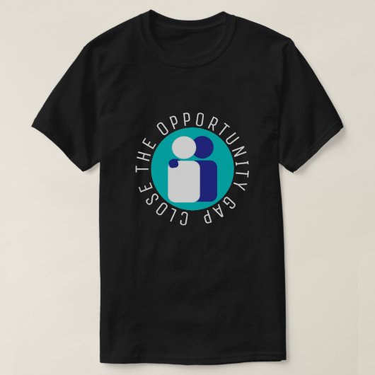 機会ギャップ教育改革の闇を閉じる Tシャツ (デザイン正面)