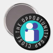 機会ギャップ教育改革を終わらせる マグネット (正面/裏面)