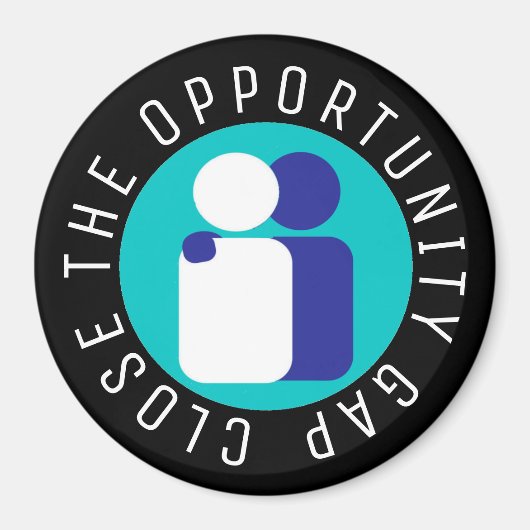 機会ギャップ教育改革を終わらせる マグネット (正面)