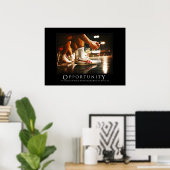 機会向けやる気を起こさせるユーモアのポスター ポスター (ホームオフィス)