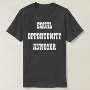 機会均等注釈 Tシャツ