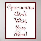 機会待つな捕まえろ! ポスター (正面)