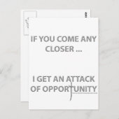 機会攻撃 ポストカード (正面/裏面)