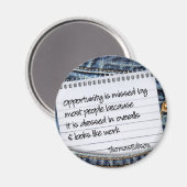 機会磁感動的石 マグネット (正面/裏面)