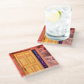 機会 ガラスコースター (アングル)