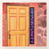 機会 ガラスコースター (正面)