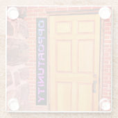 機会 ガラスコースター (裏面)