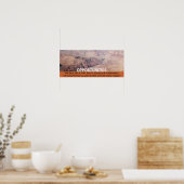 機会（キャニオン川）プリント ポスター (キッチン)