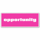 機会 シール (正面)