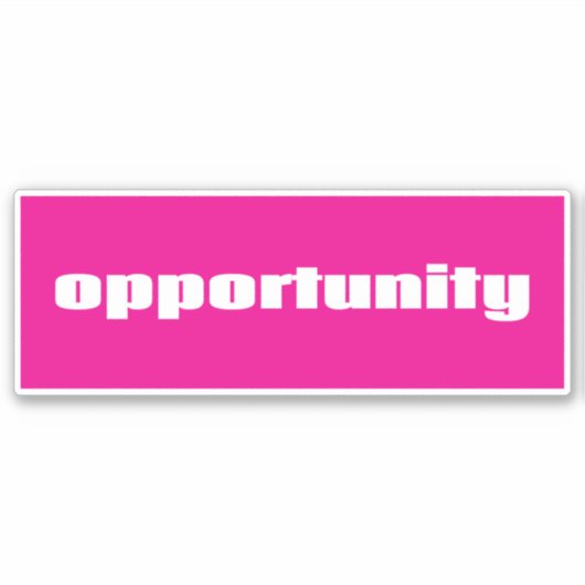 機会 シール (正面)