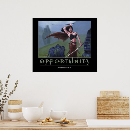 機会 ポスター (キッチン)