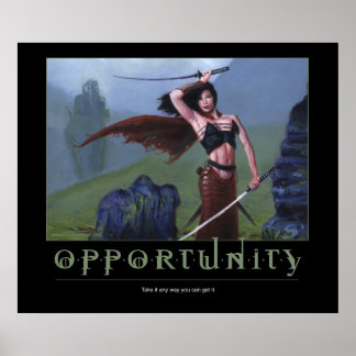 機会 ポスター