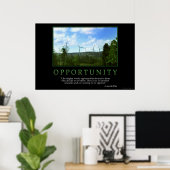 機会 ポスター (ホームオフィス)
