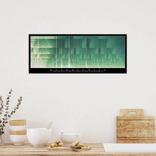 機会 ポスター (キッチン)