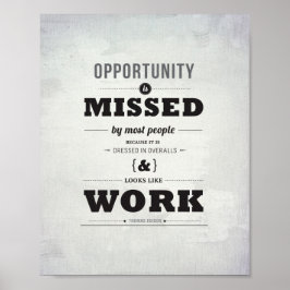 機会 – 8"x10"アートプリント ポスター