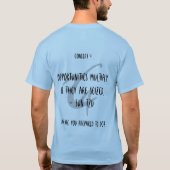 機会 Tシャツ (裏面)