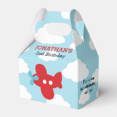 機内のお気に入りボックス（青と赤） フェイバーボックス (裏面サイド)