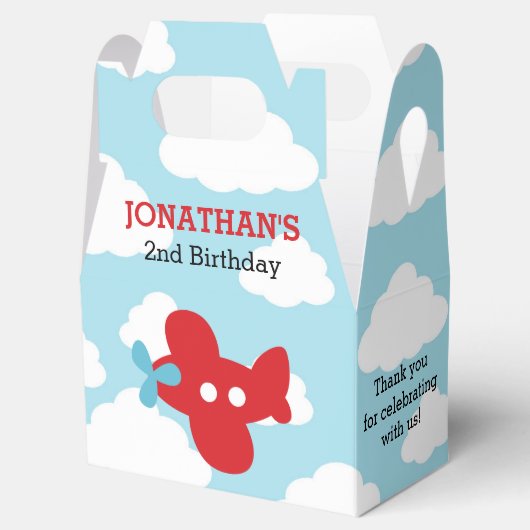 機内のお気に入りボックス（青と赤） フェイバーボックス (オープン)