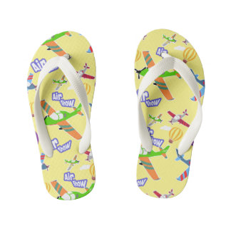 機内ショーイエローキッドビーチサンダル キッズビーチサンダル