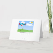 機内バナーボーイあいさつカード カード (裏面)