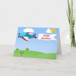 機内バナーボーイあいさつカード カード