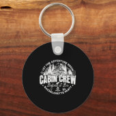 機内乗務員パーティー Before I Do ブライズパーティー キャンプ バック キーホルダー (正面)