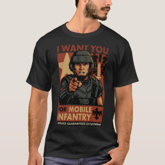 機動歩兵にあなたが必要です - サービス保証 Tシャツ