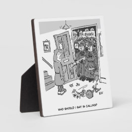 機動隊が物件を襲撃 – 警おもしろい察テーマ フォトプラーク