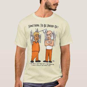 機動隊トランパーの男の自然Tシャツ Tシャツ