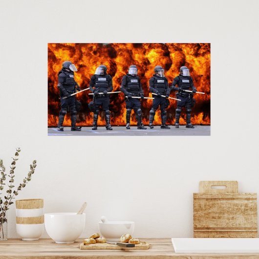 機動隊 ポスター (キッチン)