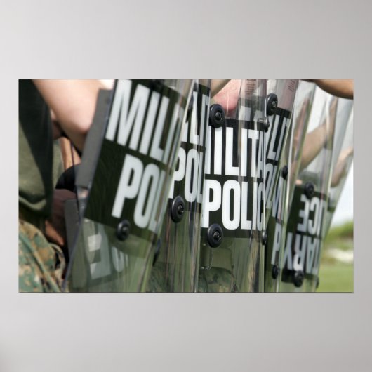 機動隊 ポスター (正面)