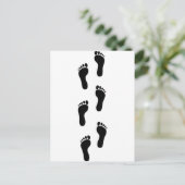 機器シンボル – 足 ポストカード (スタンド正面)