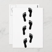 機器シンボル – 足 ポストカード (正面/裏面)