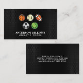 機器スポーツのアイコン 名刺 (正面/裏面)