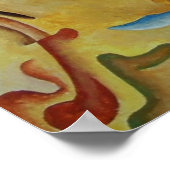 機器プリント ポスター (角)