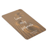 機器離れ機器のみビーチ引用文 マグネット (右側)