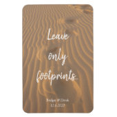 機器離れ機器のみビーチ引用文 マグネット (縦)