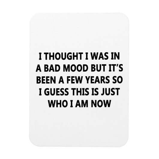 機嫌が悪い マグネット (縦)