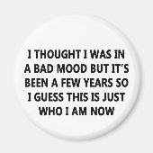 機嫌が悪い マグネット (正面)