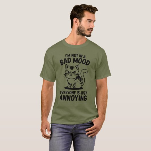 機嫌が悪くない Tシャツ (正面フル)