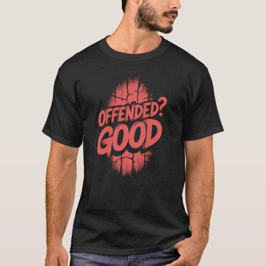 機嫌を損ねる Tシャツ (正面)