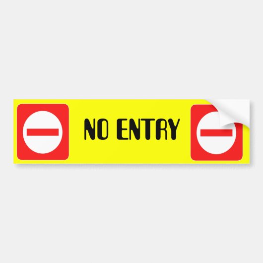 機密の極秘の警告記入項目のステッカー無し バンパーステッカー (正面)