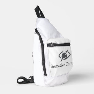 機密コンテンツ – ポリシー違反に関する通知 スリングバッグ