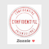 機密スタンプ シール (シート)