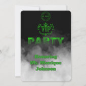 機密トップシークレットVIPパーティー 招待状 (裏面)