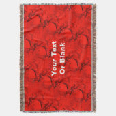 機密ハート スローブランケット (正面縦)