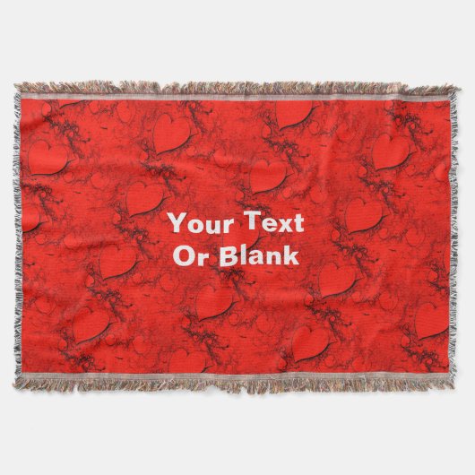 機密ハート スローブランケット (正面)